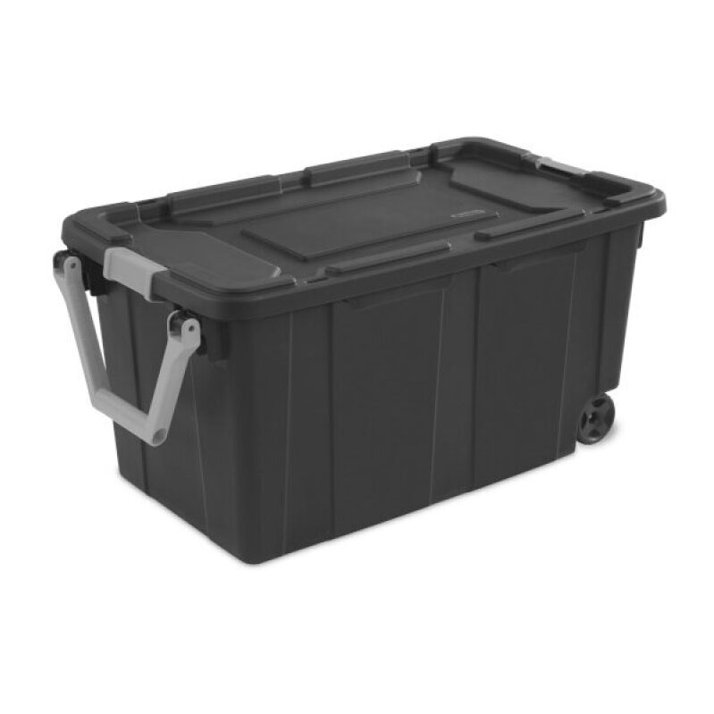 Sterilite 40-Gallon Wheeled Industrial Storage Bin for $20