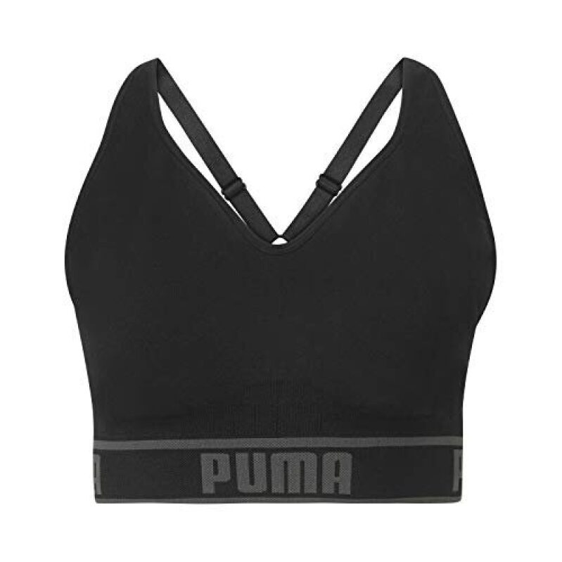 PUMA Women's Sport Bra - Great for Workouts, Now Only $14.25