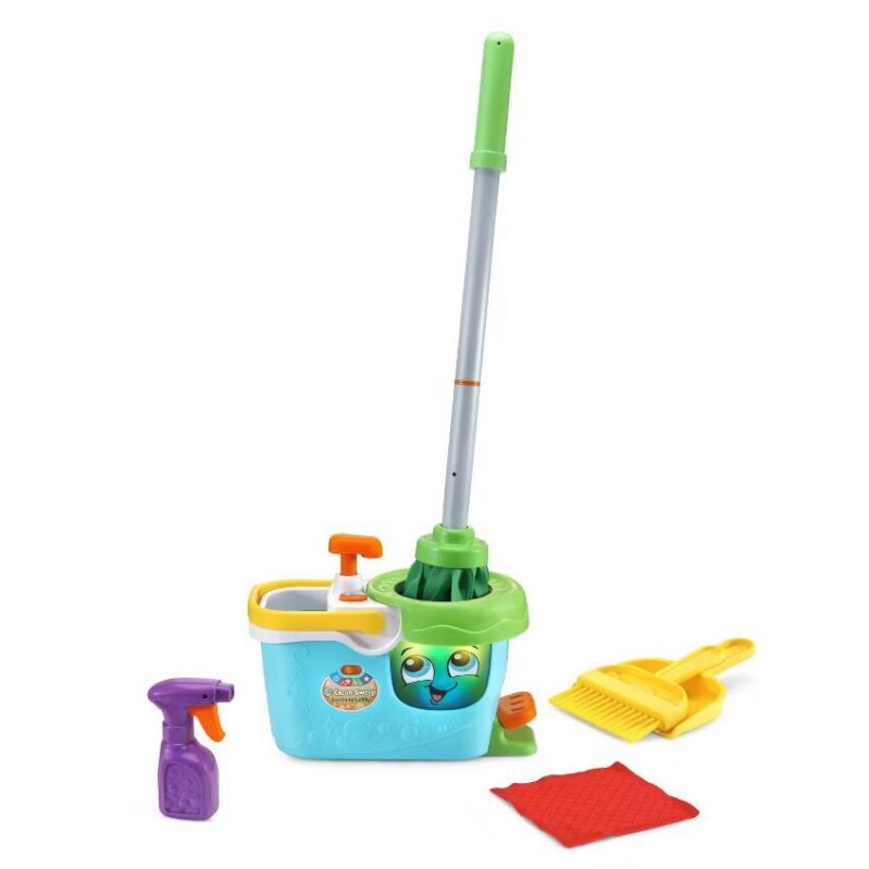 LeapFrog Clean Sweep Learning Caddy: Educational Cleaning Toy for Kids
