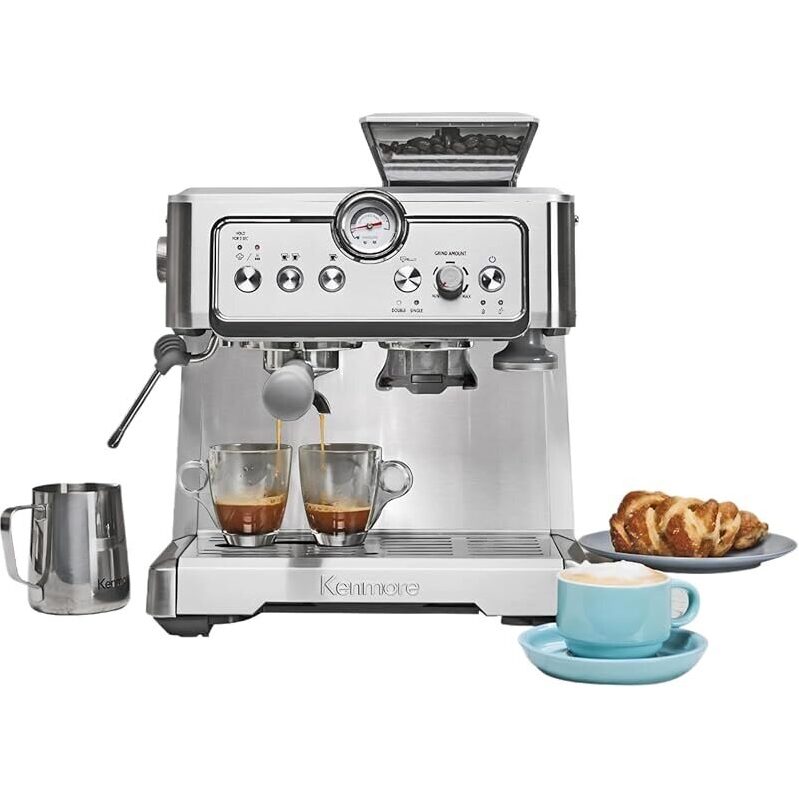 Kenmore Espresso Machine: Home Espresso, Latte, Cappuccino Maker
