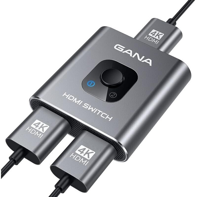 High-Quality GANA HDMI Switch for Seamless 4K@60Hz Connectivity