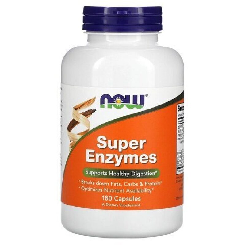 NOW Foods Super Enzymes - Digestive Health Supplement