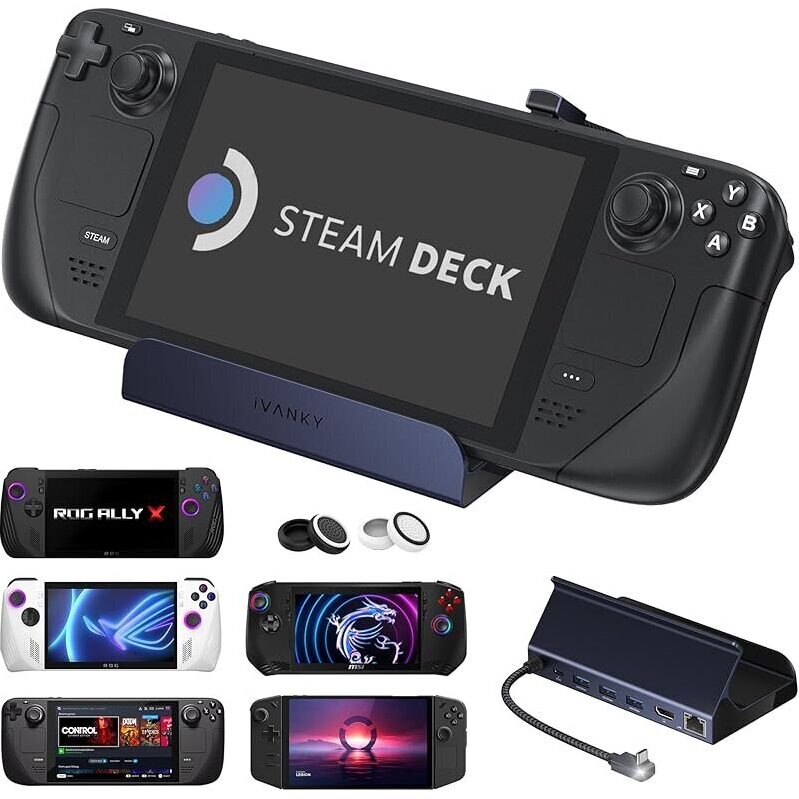 iVANKY 8-in-1 Docking Station for ROG Ally X/ROG Ally/ROG Ally X