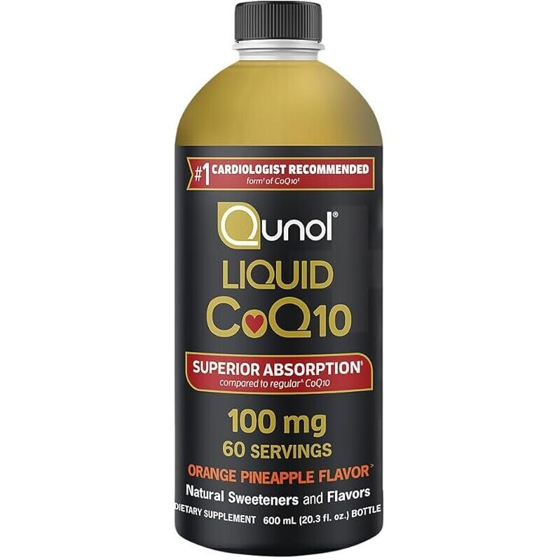 Qunol Liquid CoQ10 100mg - Superior Absorption Natural Supplement