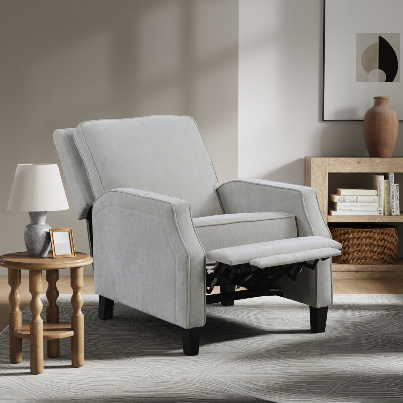 Relax-A-Lounger Sorrento Modern Push Back Recliner - Durable and Comfortable Seating