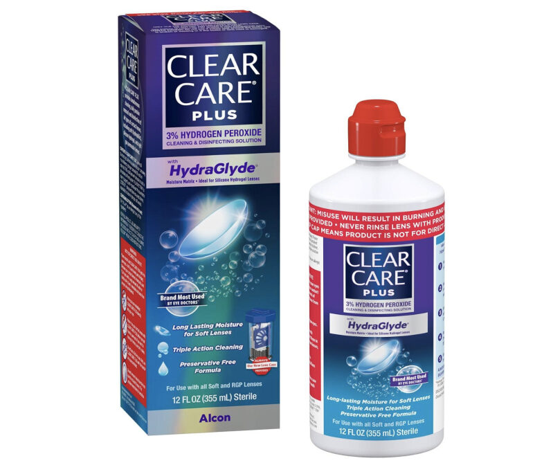 Clear Care Plus Contact Lens Solution - Deep Clean & Hydration