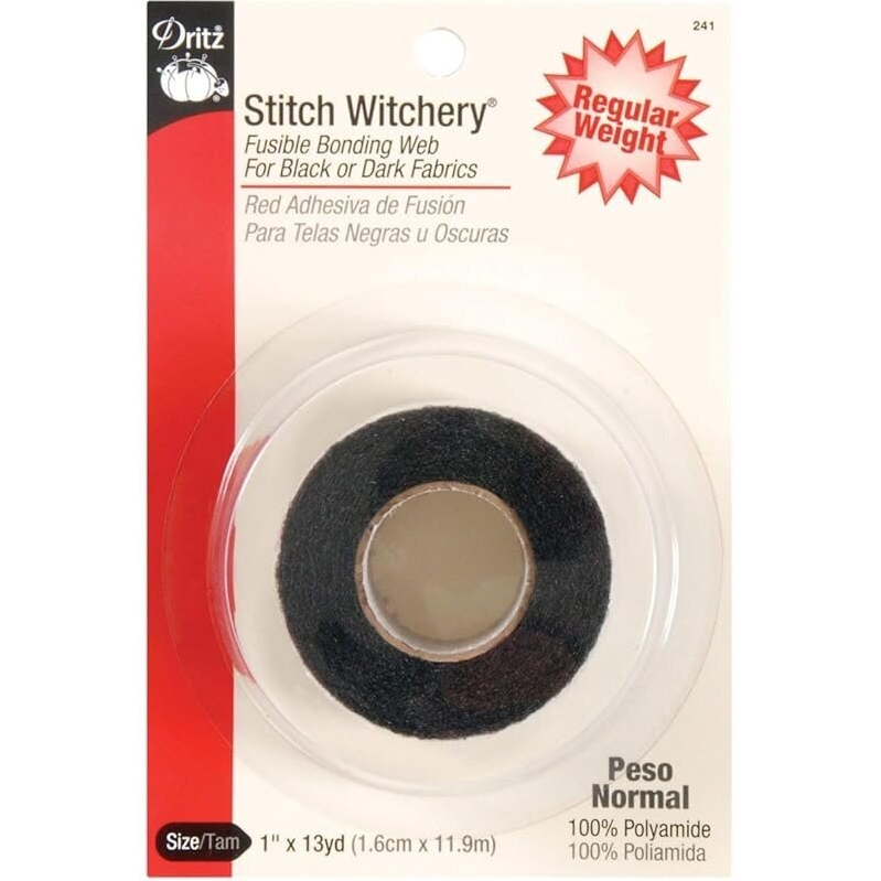 Quick Fix with Dritz 241 Stitch Witchery: No-Sew Fabric Bonding Web