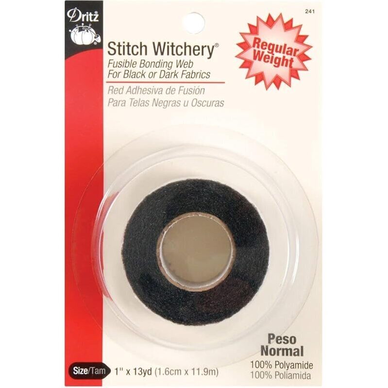 Quick Fix with Dritz 241 Stitch Witchery: No-Sew Fabric Bonding Web