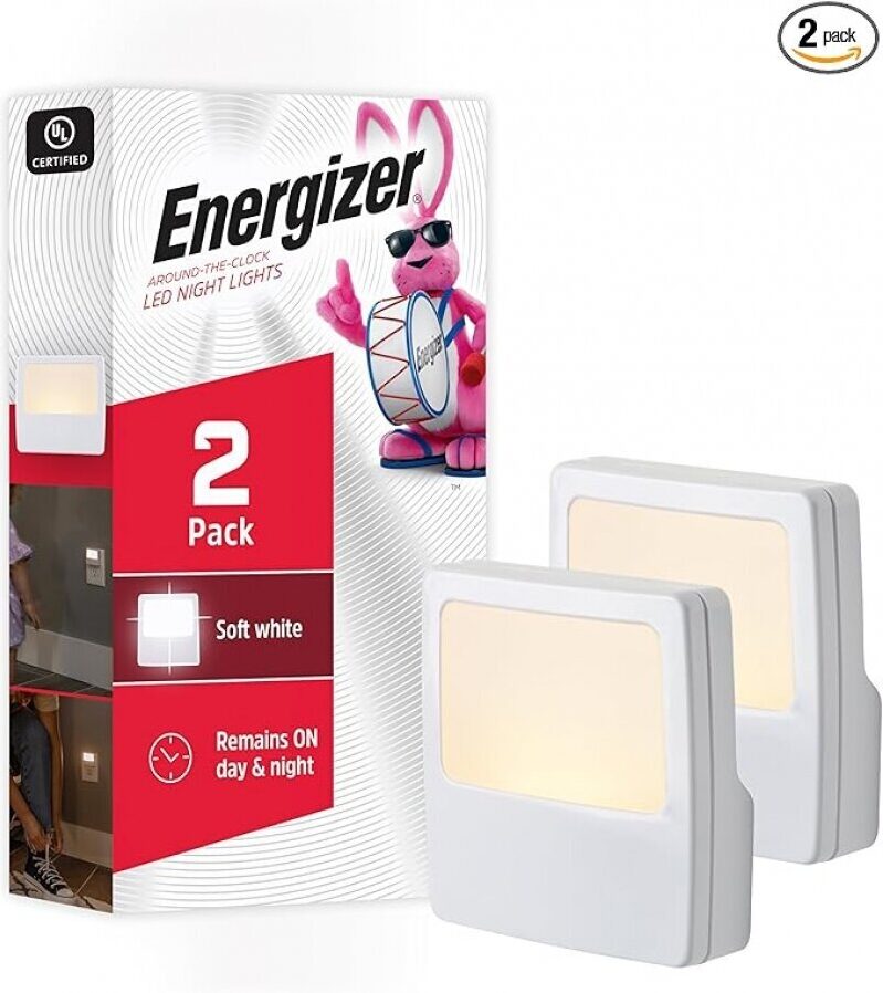 Energizer Always On LED Night Lights - Smart, Energy-Efficient Home Lighting