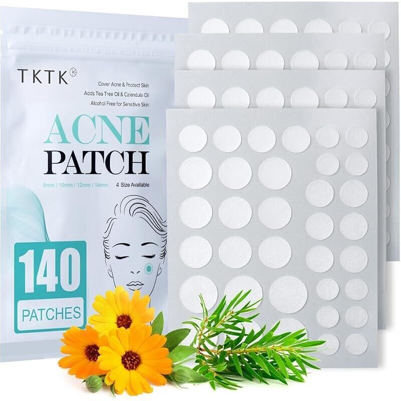 TKTK Pimple Acne Patch - 140 Patches in 4 Sizes