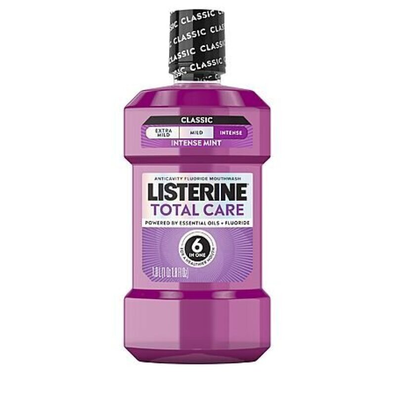 1L Listerine Total Care Intense Anticavity Fluoride Mouthwash (Intense Mint) - $5.84 w/ S&S + Free Shipping