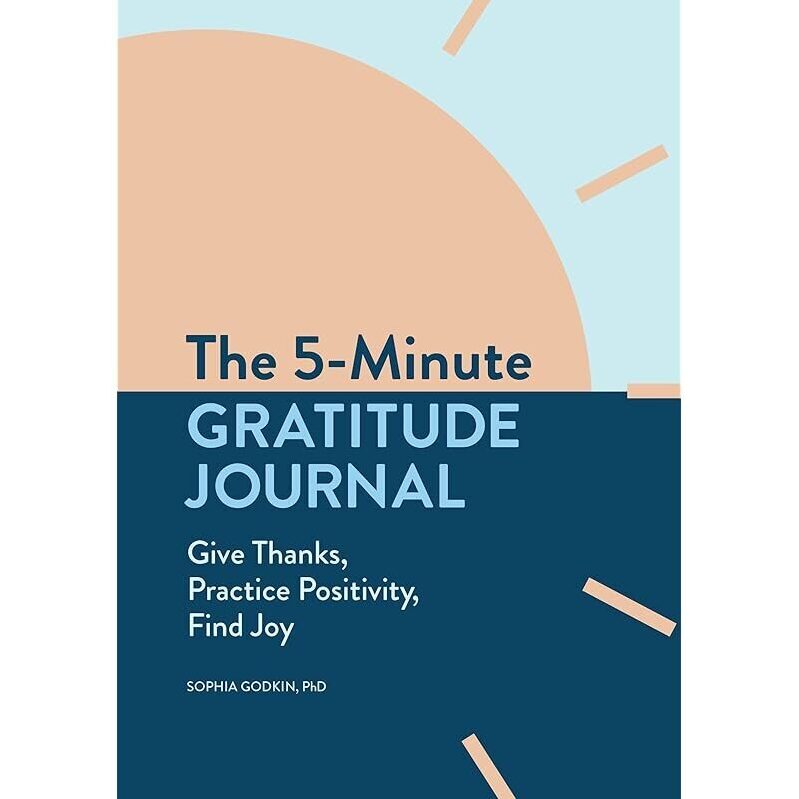 5-Minute Gratitude Journal Paperback - A Quick Path to Daily Positivity