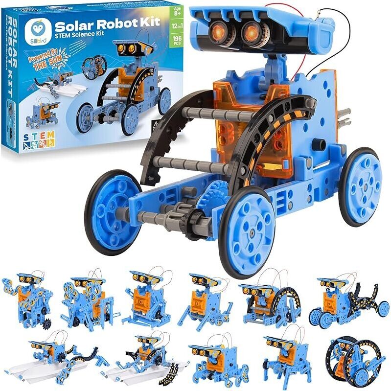 Sillbird Solar Robot Kit: Engaging DIY STEM Science Toy for Kids