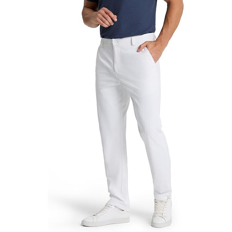 SNOWTEN Store Mens Classic Fit Golf Pants - Ultimate Comfort & Style for Golfing