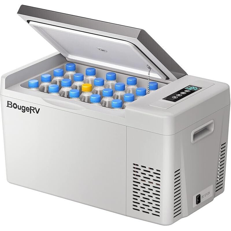 BougeRV CR22 12V Portable Refrigerator 23-Quart - Reliable Outdoor Cooling