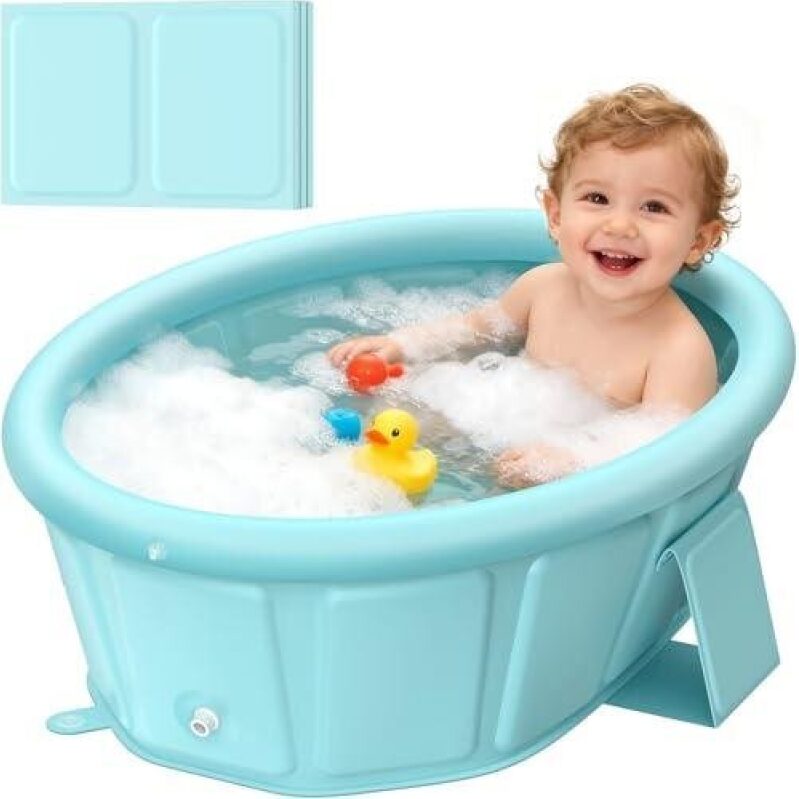 Affordable Foldable Baby Bathtub - 50% Discount