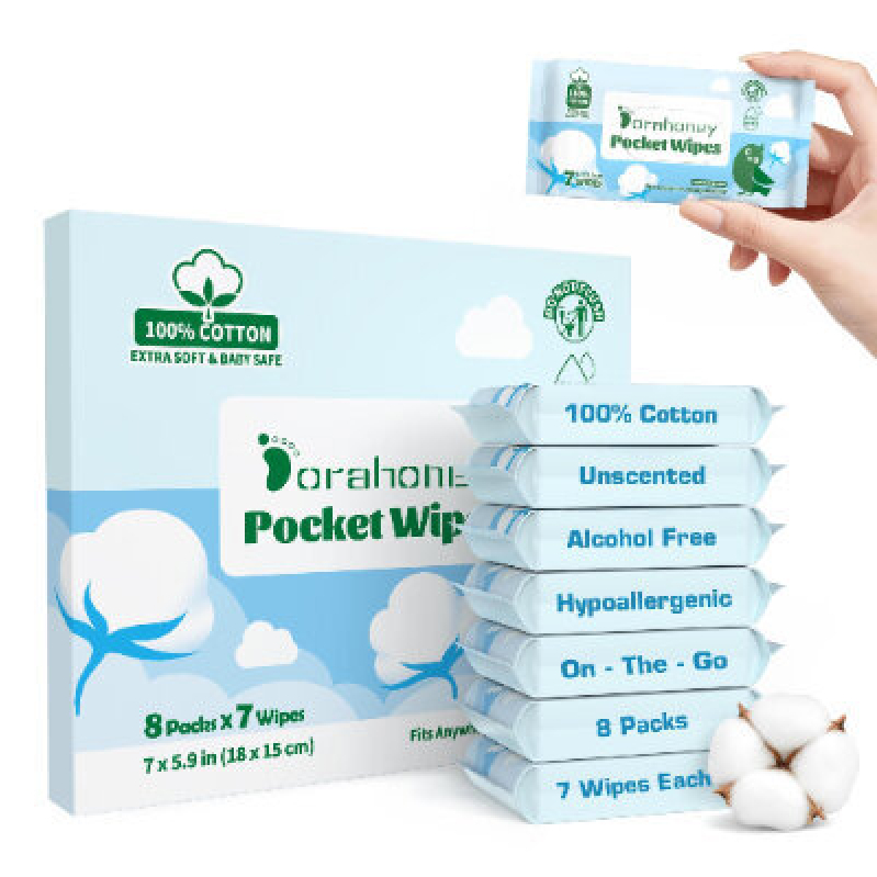 DORAHOONEY Skin Care Wipes - 56 Count Pack