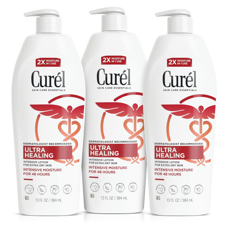 Curel Ultra Healing Intensive Lotion for Extra Dry Skin - 3 Pack
