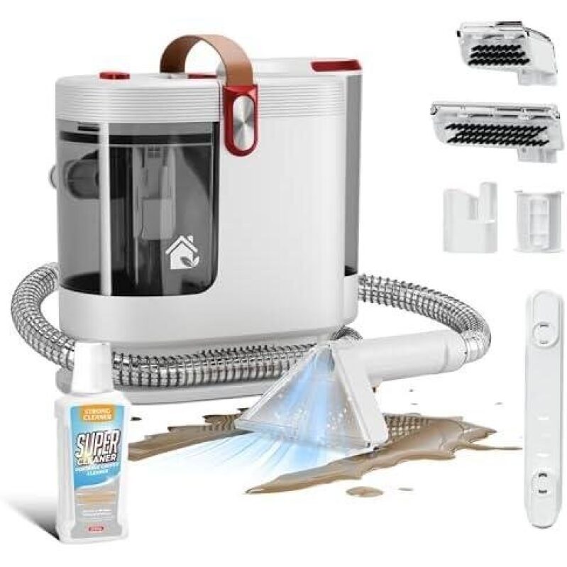 Portable 15Kpa Carpet Cleaning Machine - 83% OFF