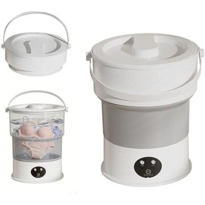 Portable Folding Mini Washing Machine 63% OFF