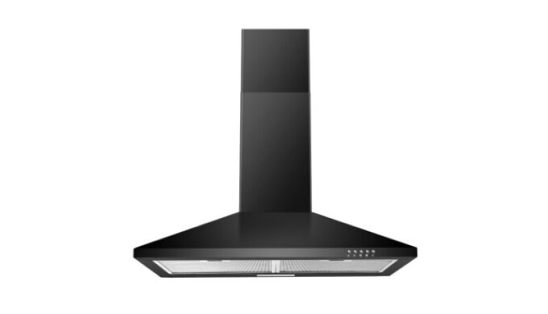30in Wall Mount Range Hood 450CFM Power Exhaust Fan w/LED Kitchen Stove Fan