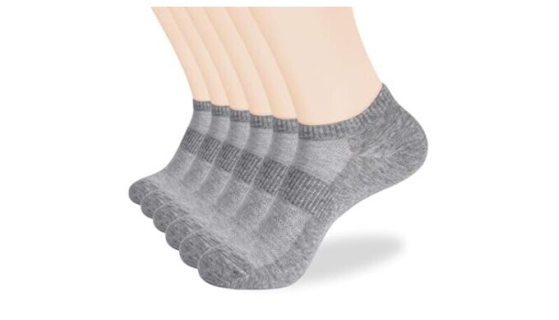 6 Pairs Womens and Mens Ankle Socks - Comfortable, Durable, and Affordable