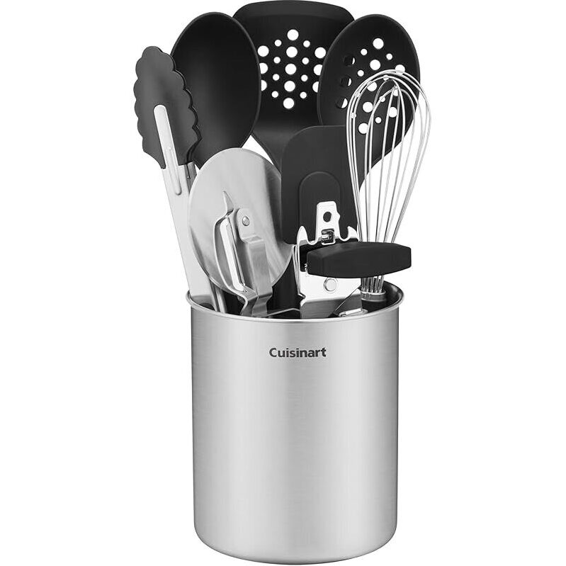 Cuisinart 10-Piece Kitchen Tool Set - Stainless Steel & Nylon - Ultimate Kitchen Utility