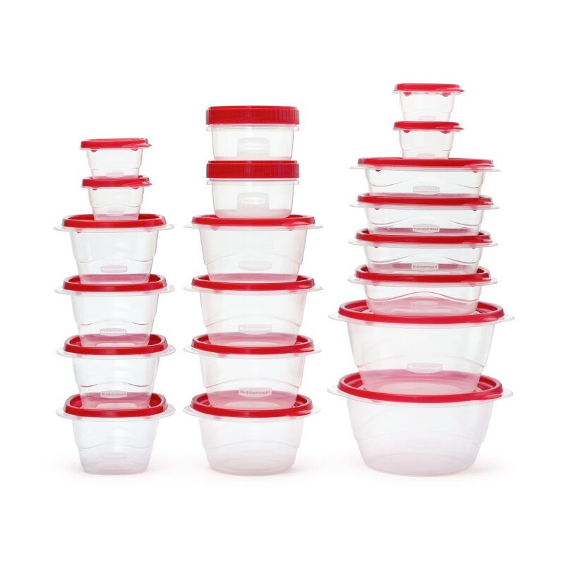 Rubbermaid TakeAlongs 40-Piece Food Storage Set - 12.6 Quarts Capacity