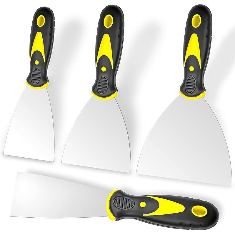 4Pcs Spackle Knife Set Putty Knife - Durable, Versatile, and Efficient