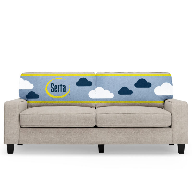 Serta Palisades 78-inch Track Arm Sofa w/Removable Covers