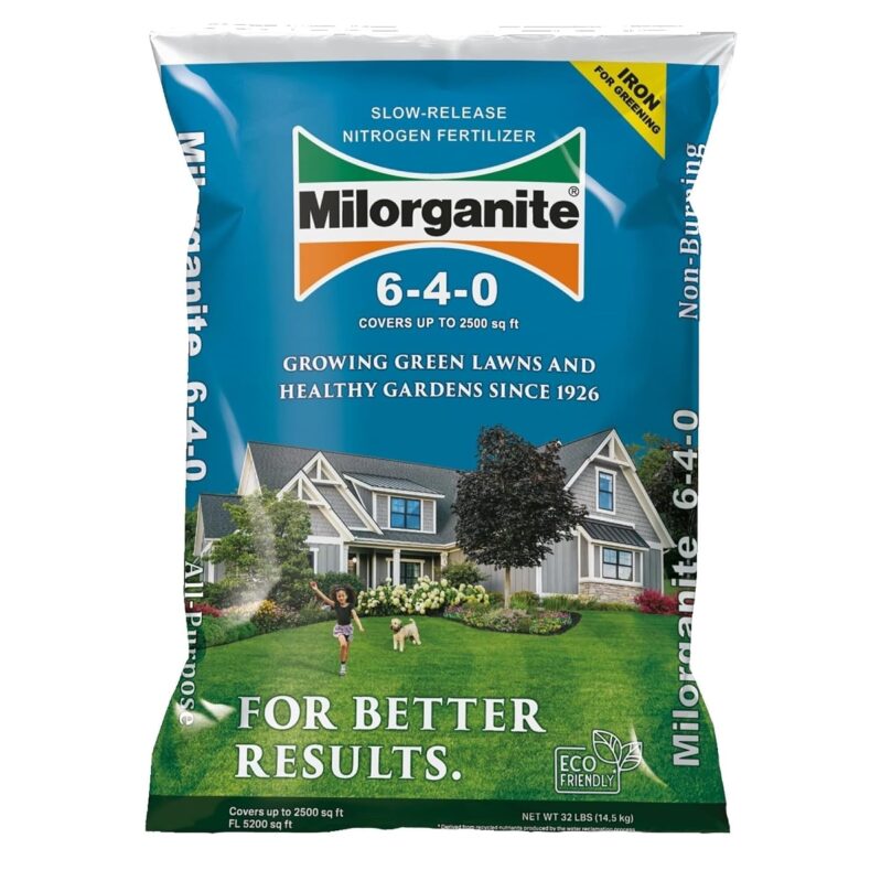 Milorganite Long Lasting All Purpose Lawn Food - 32 lb