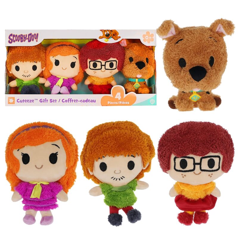 Scooby-Doo 4 Piece Cuteeze Set - Perfect Gift for Fans