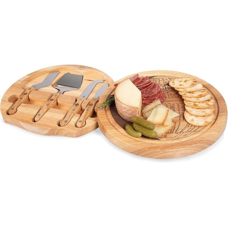 Star Wars Death Star Circo Cheese Board and Knife Set - Perfect for Galactic Gatherings