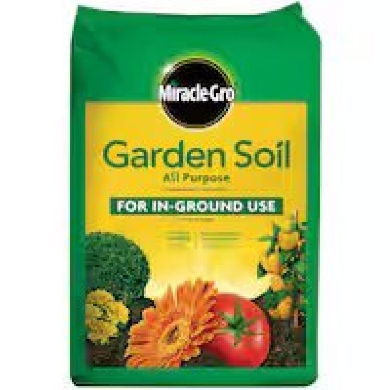 Miracle-Gro Garden Soil All Purpose: Ideal for In-Ground Use