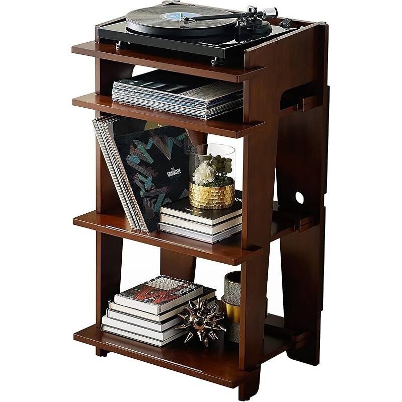 Elegant Crosley Soho Record Player Stand for Modern Living Spaces