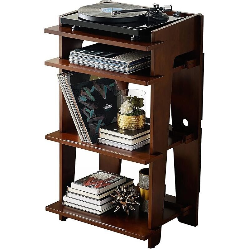 Elegant Crosley Soho Record Player Stand for Modern Living Spaces