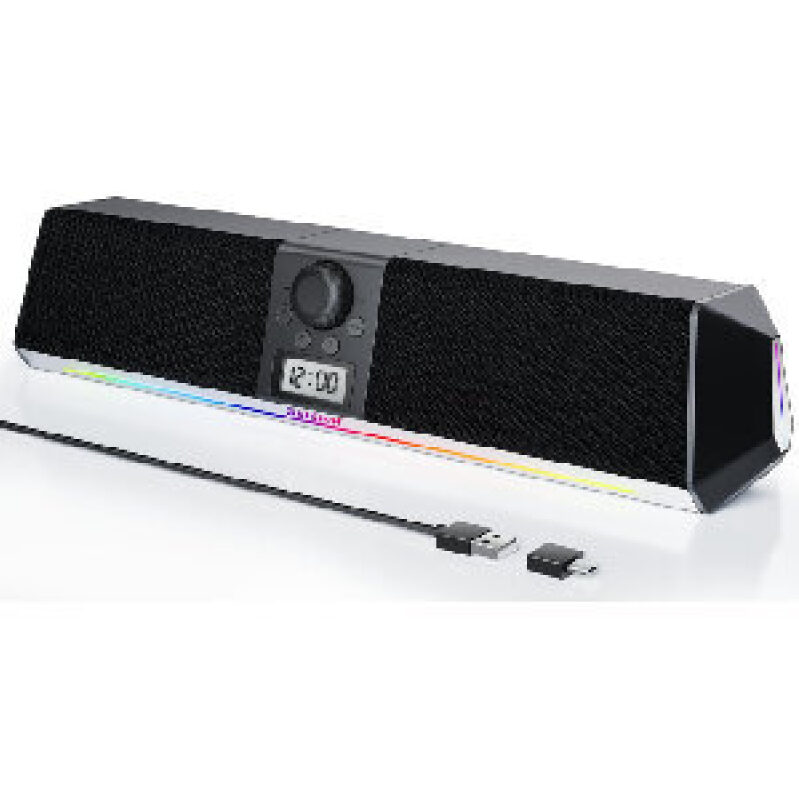 R80 Bluetooth Computer Speaker - Compact, High-Quality Sound