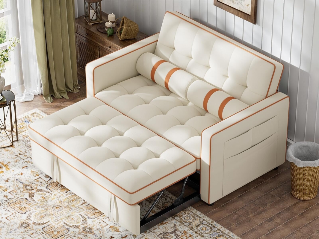 Versatile 3-in-1 Convertible Futon Sleeper Sofa Bed