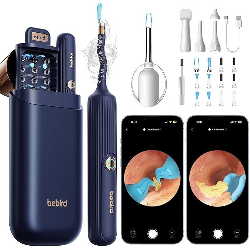 High-Quality 1080P Ear Wax Removal Tool with Flexible Otoscope