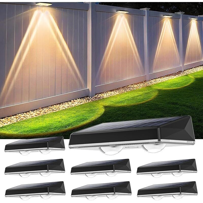 Enhance Your Outdoor Space with SunFlickt Solar Fence Lights