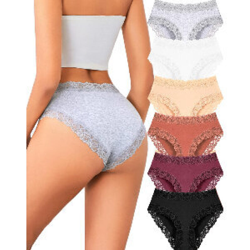 ALL OF SHE Pure Cotton Underwear Pack of 6 - Stylish and Comfortable