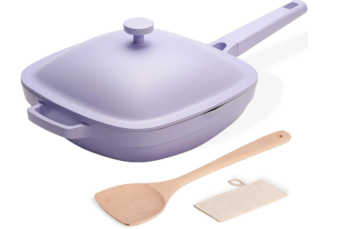 High-Value Multifunctional Ceramic Non-Stick Square Pot - Save $24