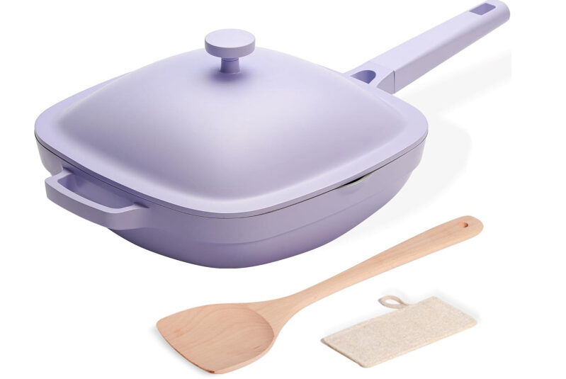 High-Value Multifunctional Ceramic Non-Stick Square Pot - Save $24