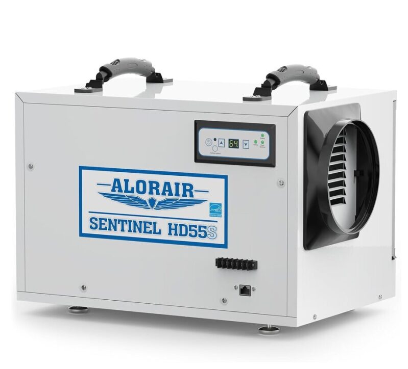 High-Performance ALORAIR Sentinel HD55S Crawl Space Dehumidifier - 120 PPD