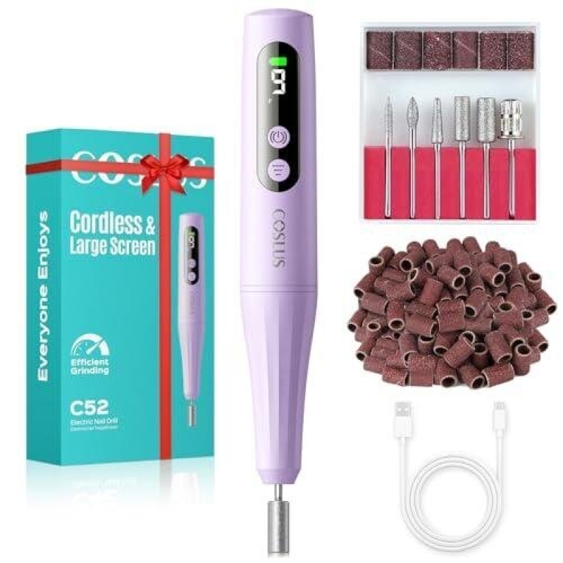 COSLUS C52 Wireless LED Manicure Kit - 65% OFF