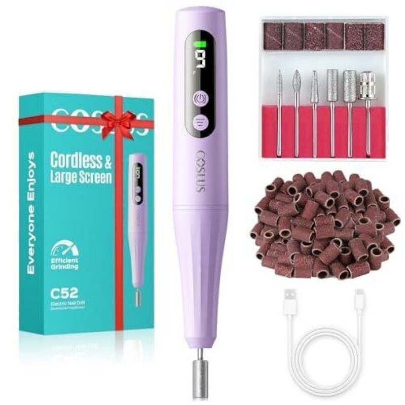 COSLUS C52 Wireless LED Manicure Kit - 65% OFF