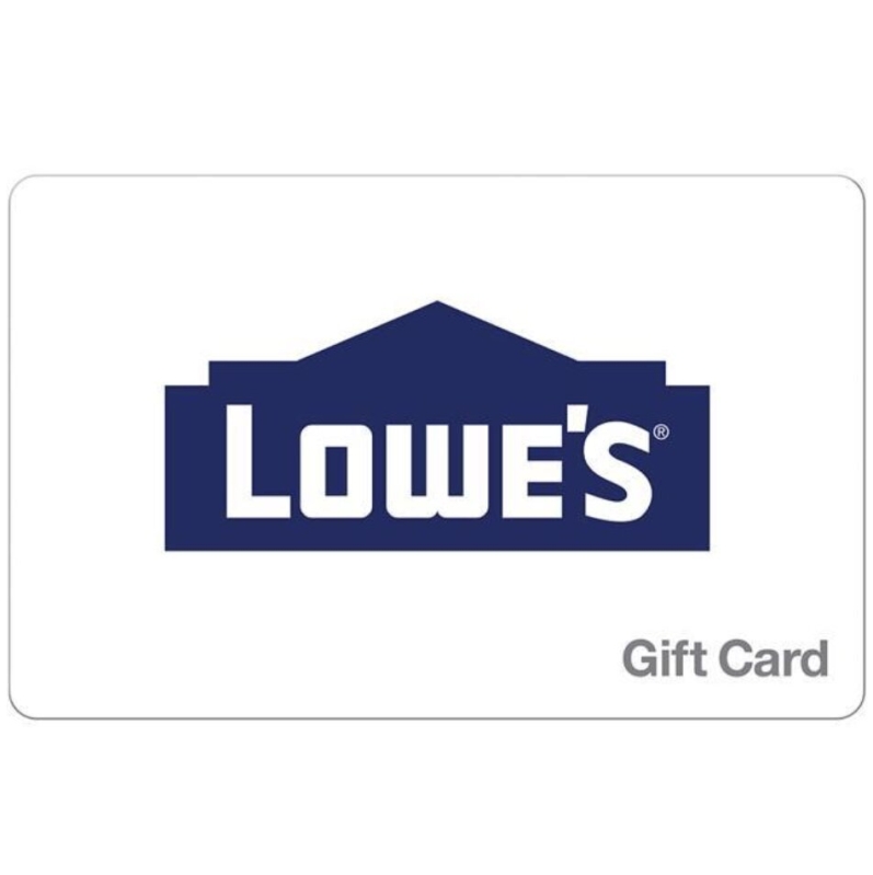 Lowe's Home Improvement Gift Card at a Discounted Price
