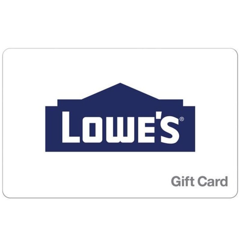 Lowe's Home Improvement Gift Card at a Discounted Price