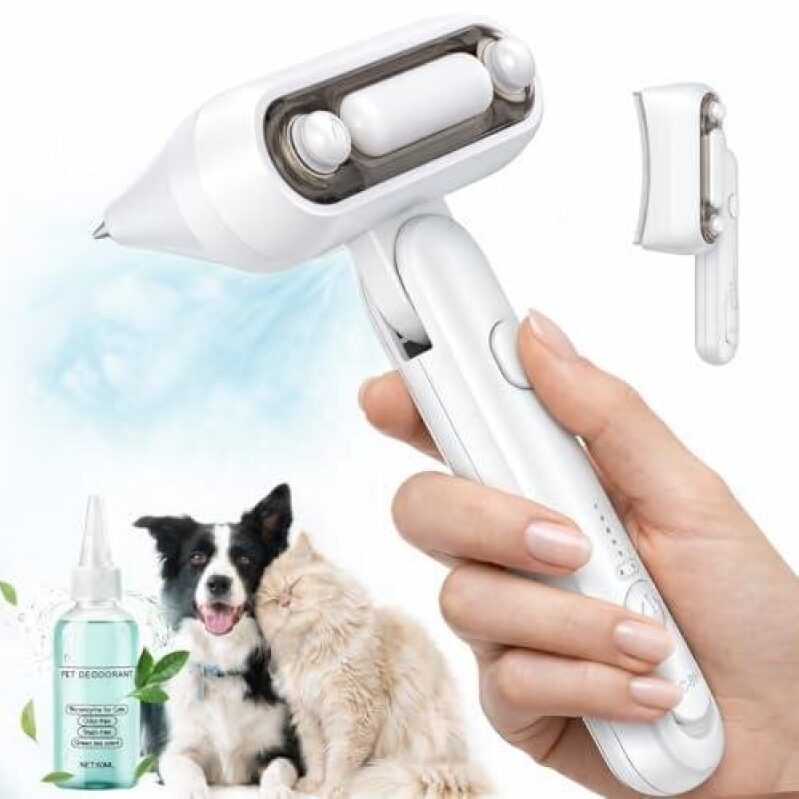 Two-in-One Pet Grooming Spray Comb
