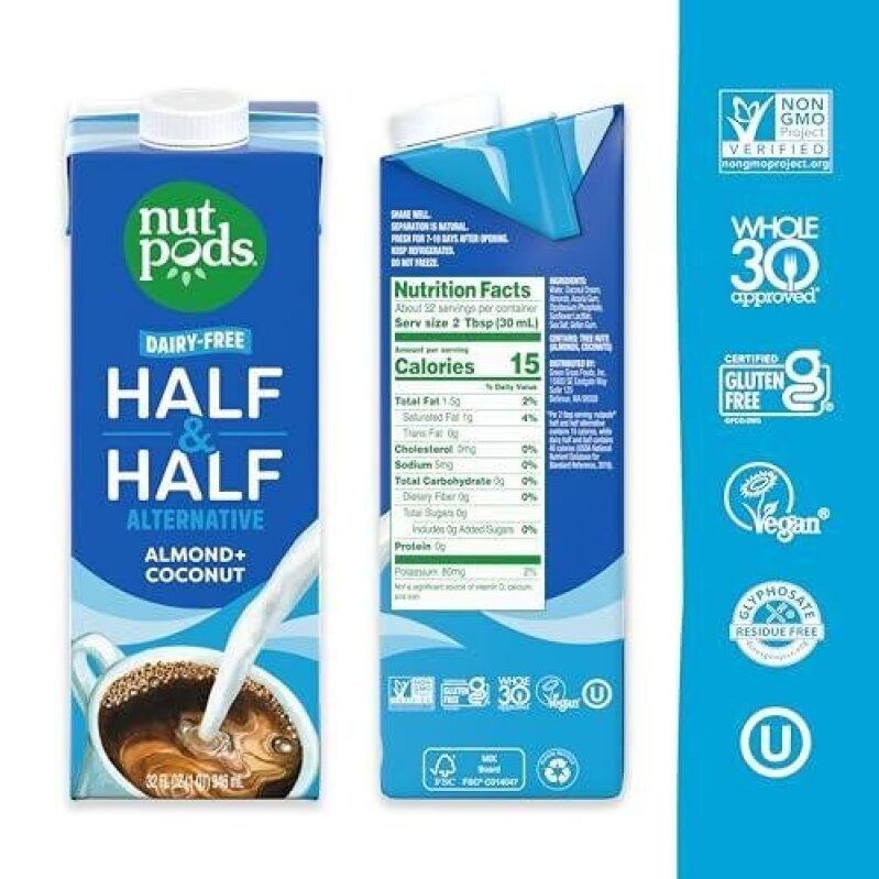 Nut Pods Half & Half Alternative Almond+Coconut - 50% OFF